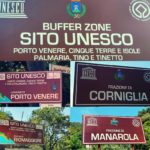 NUOVA CARTELLONISTICA STRADALE  PER IL SITO UNESCO PORTO VENERE CINQUE TERRE E ISOLE E  LA SUA BUFFER ZONE